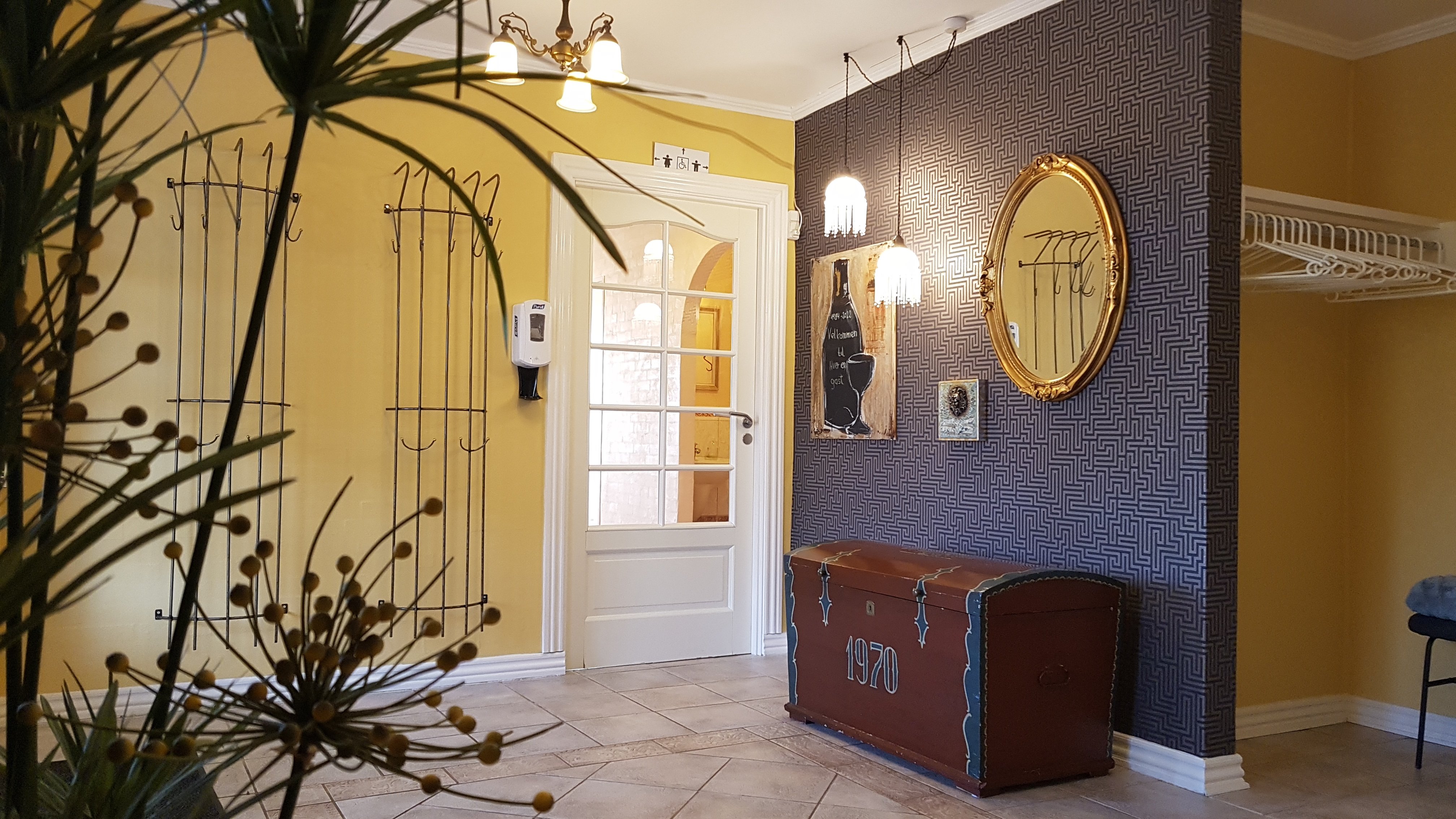 Hyggelig middag i restauranten